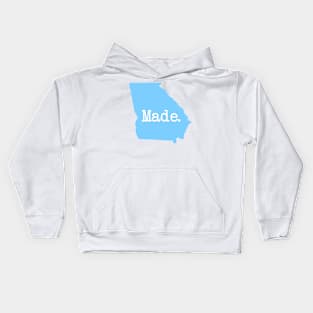 Georgia Made GA Blue Kids Hoodie